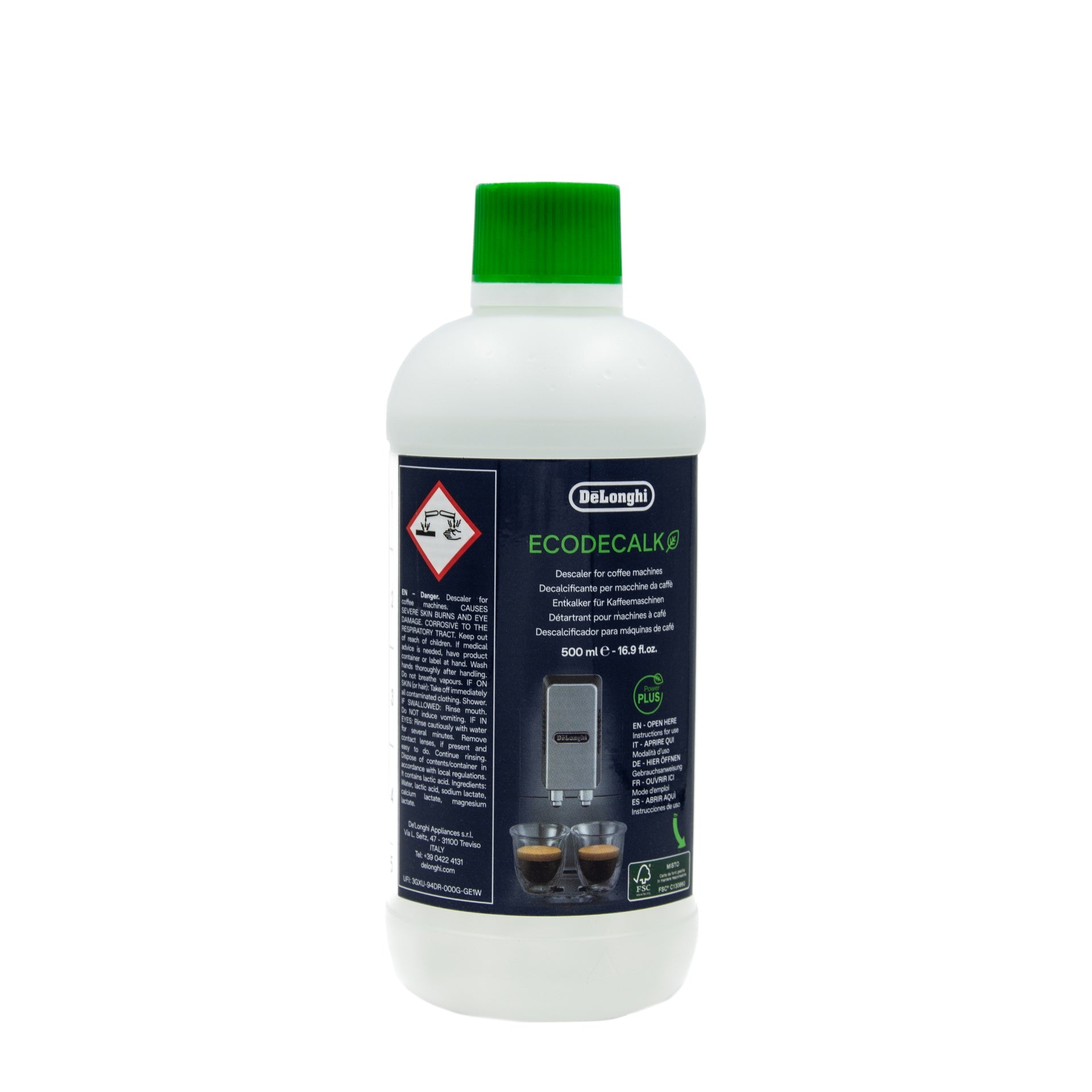 Aqualogis AL-S002 + EcoDecalk Delonghi 500ml Manufacturer code Set_AL-S002_4szt_EcoDecalk500ml