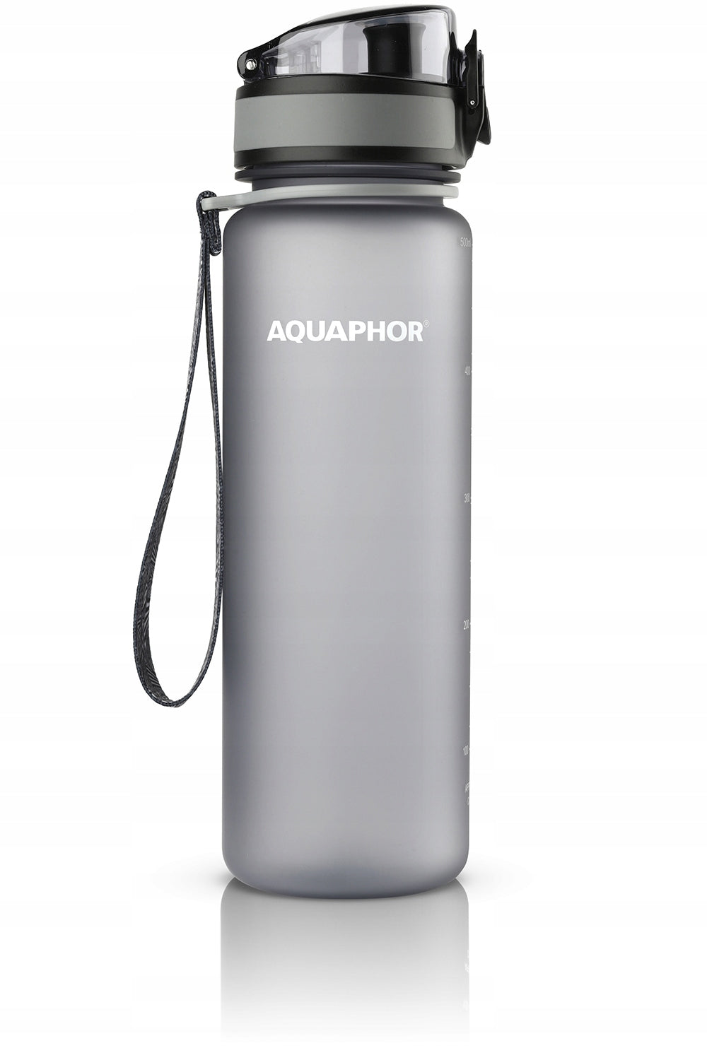 Aquaphor City filter bottle with 3 filters grey Product height 25 cm