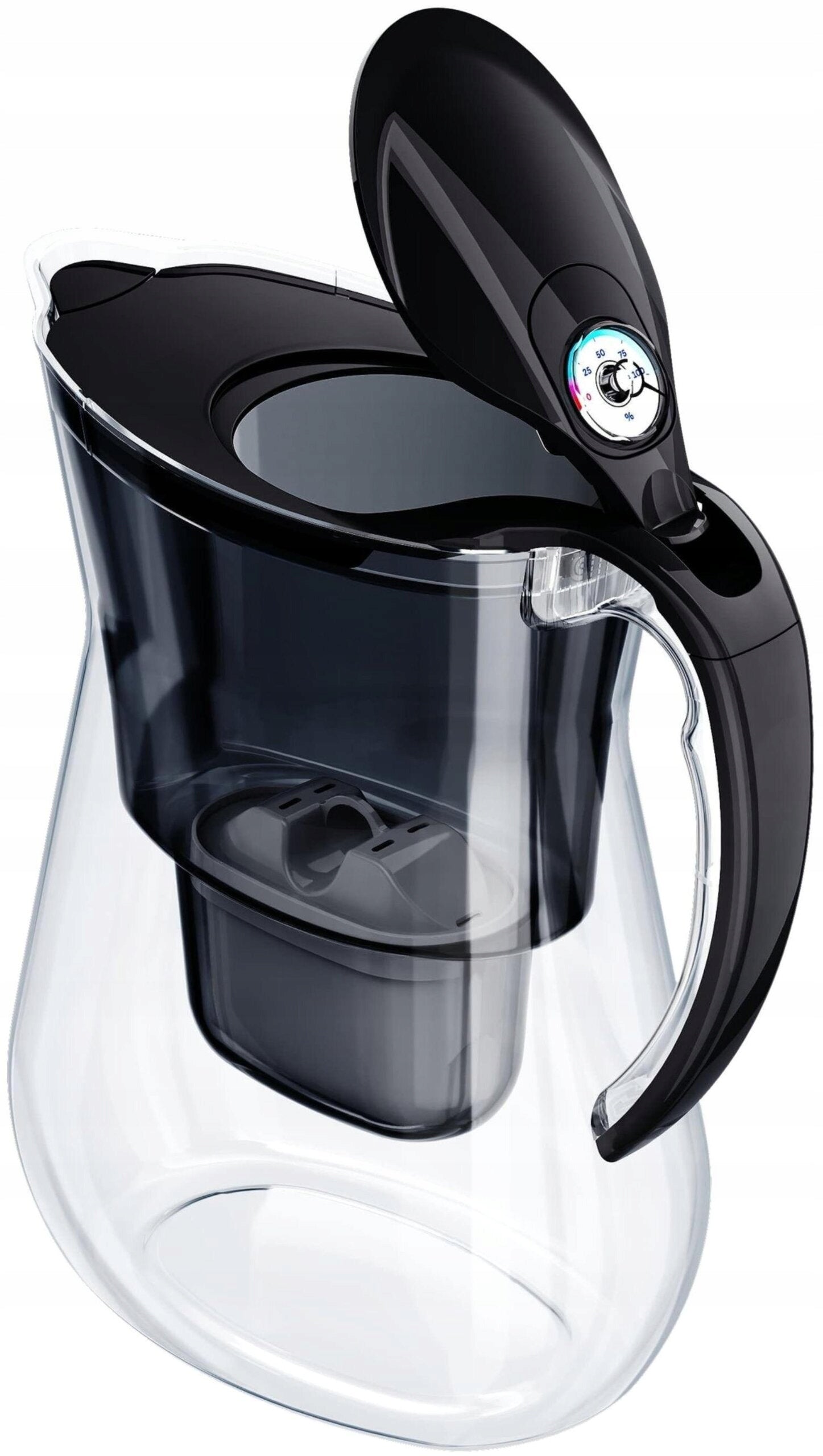 Aquaphor Filter jug LAGO plastic black + cartridge 3,8L Packaging status original