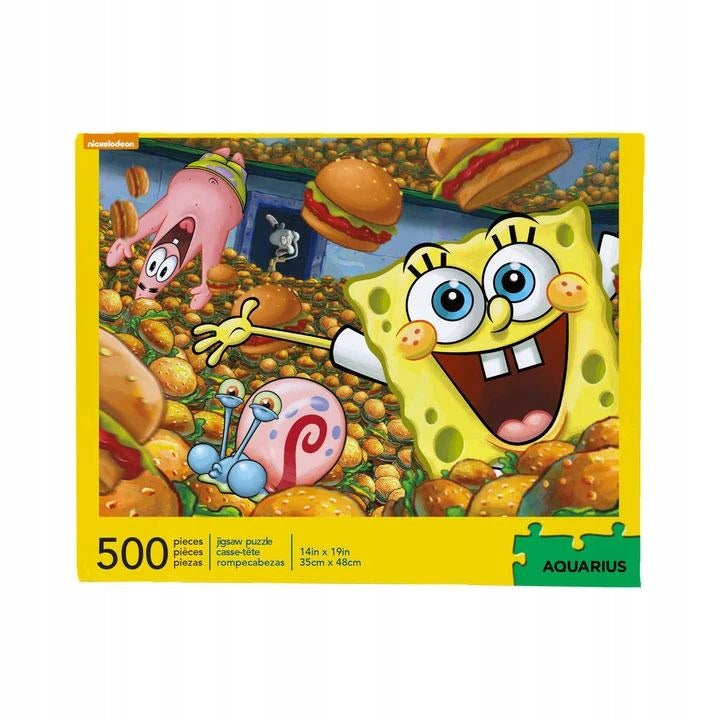 Dėlionė Nickelodeon Spongebob Krabby Patties, 500 d.
