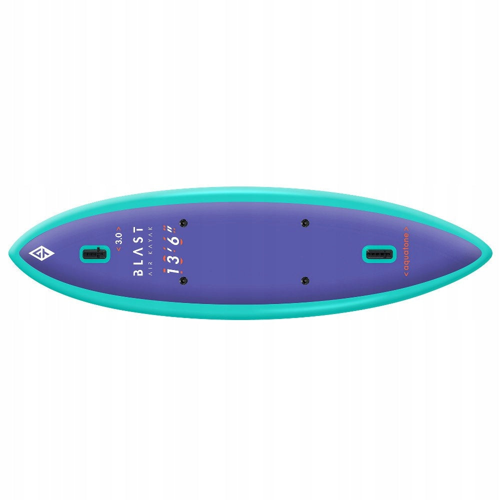 Aquatone Blast 13'6 Pumped Kayak for 2-3 People Number of seats 3