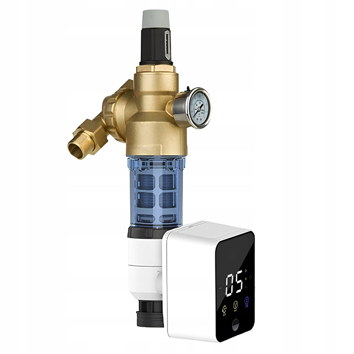 Aqwell Auto USTM Automatic Self-Cleaning In-line Water Filter