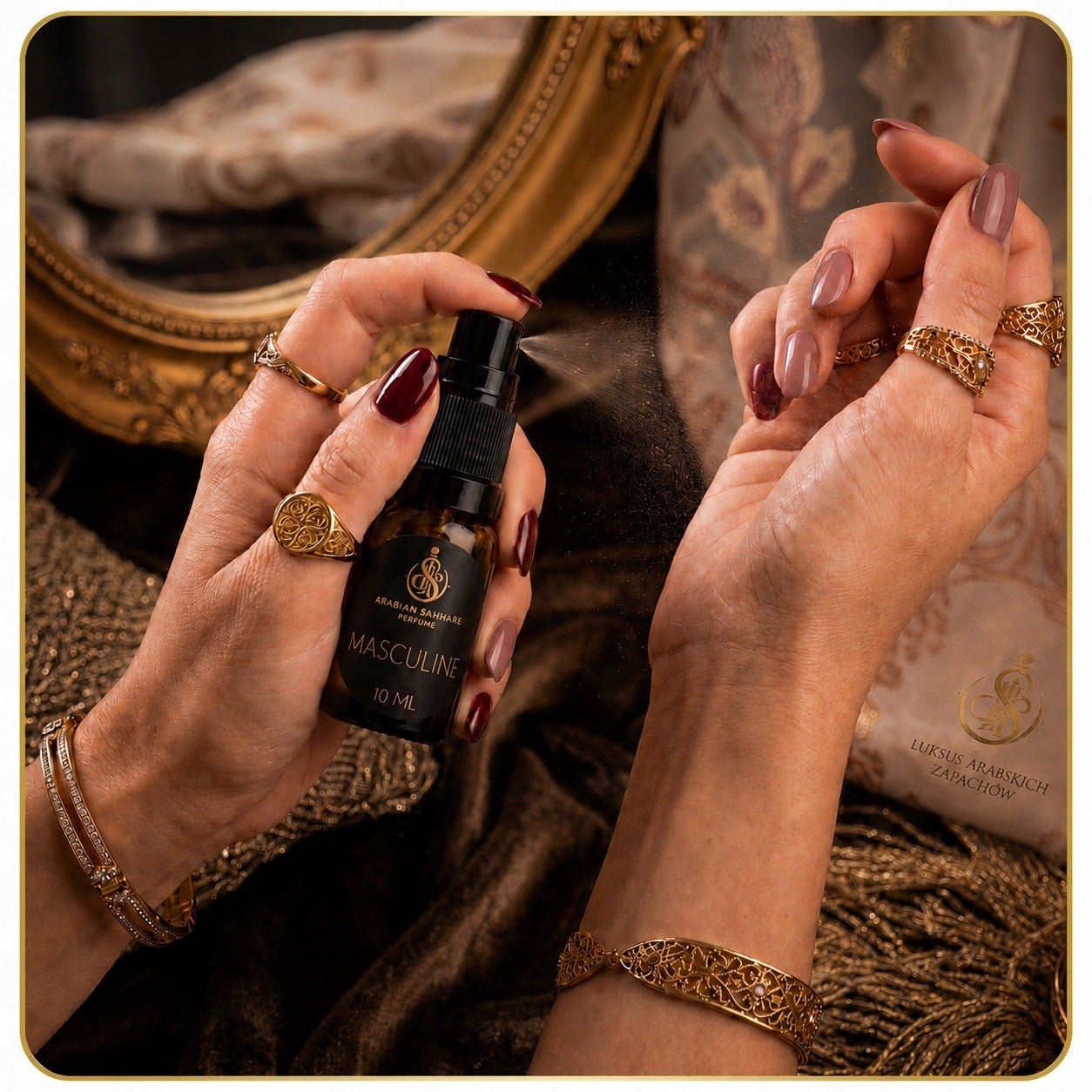 Arabian Sahhare Masculine 10 ml – unisex Arabic perfume Brand Arabian Sahhare