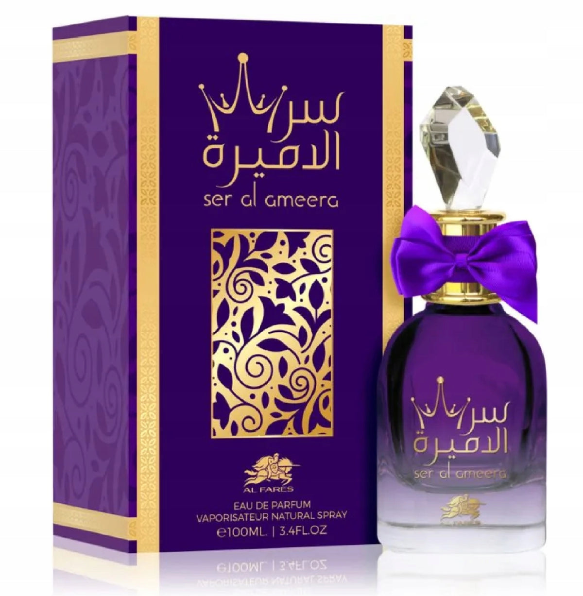 Arabic Perfume AL FARES SER AL AMEERA EDP 80ML oriental - floral