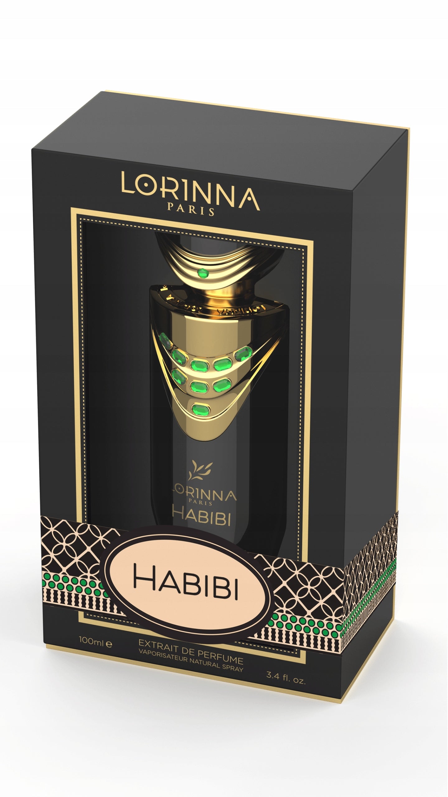 Arabic Perfume Extract Lorinna HABIBI 100 ml Quality