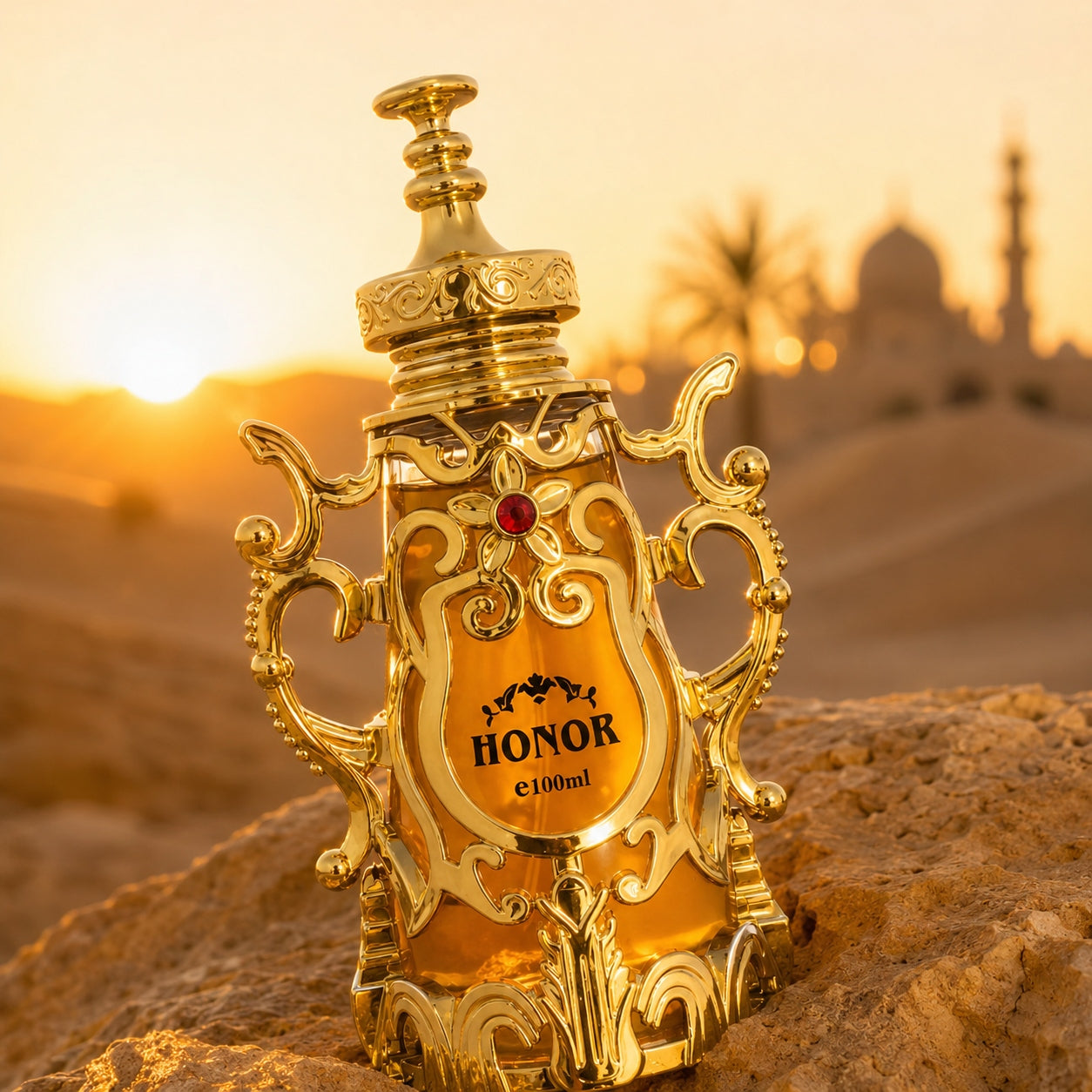 Arabic Perfume for Men – Oud Amber Leather Fragrance, Oriental Perfume