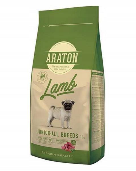 Araton Dog Junior Lamb All Breeds 15 kg