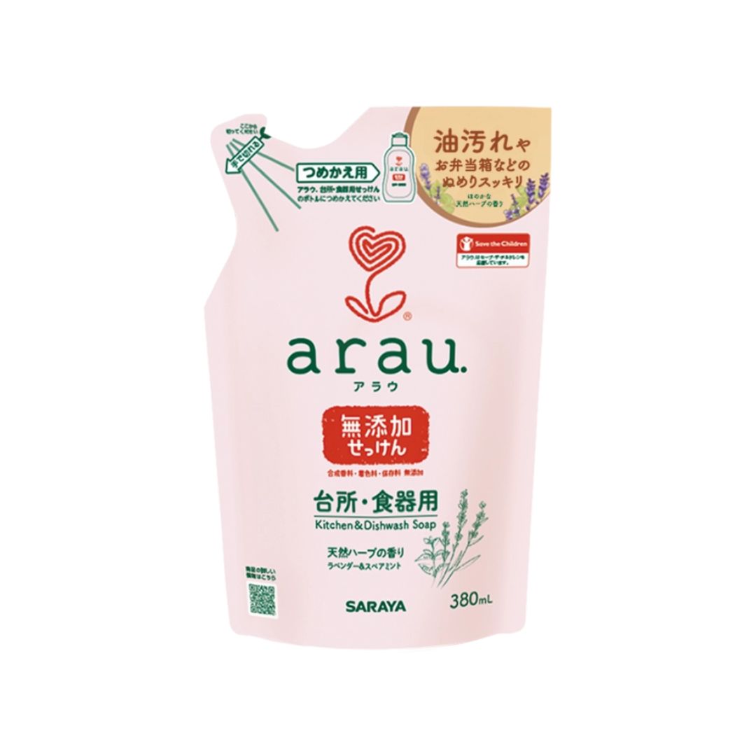 Arau Kitchen soap REFILL 380ml