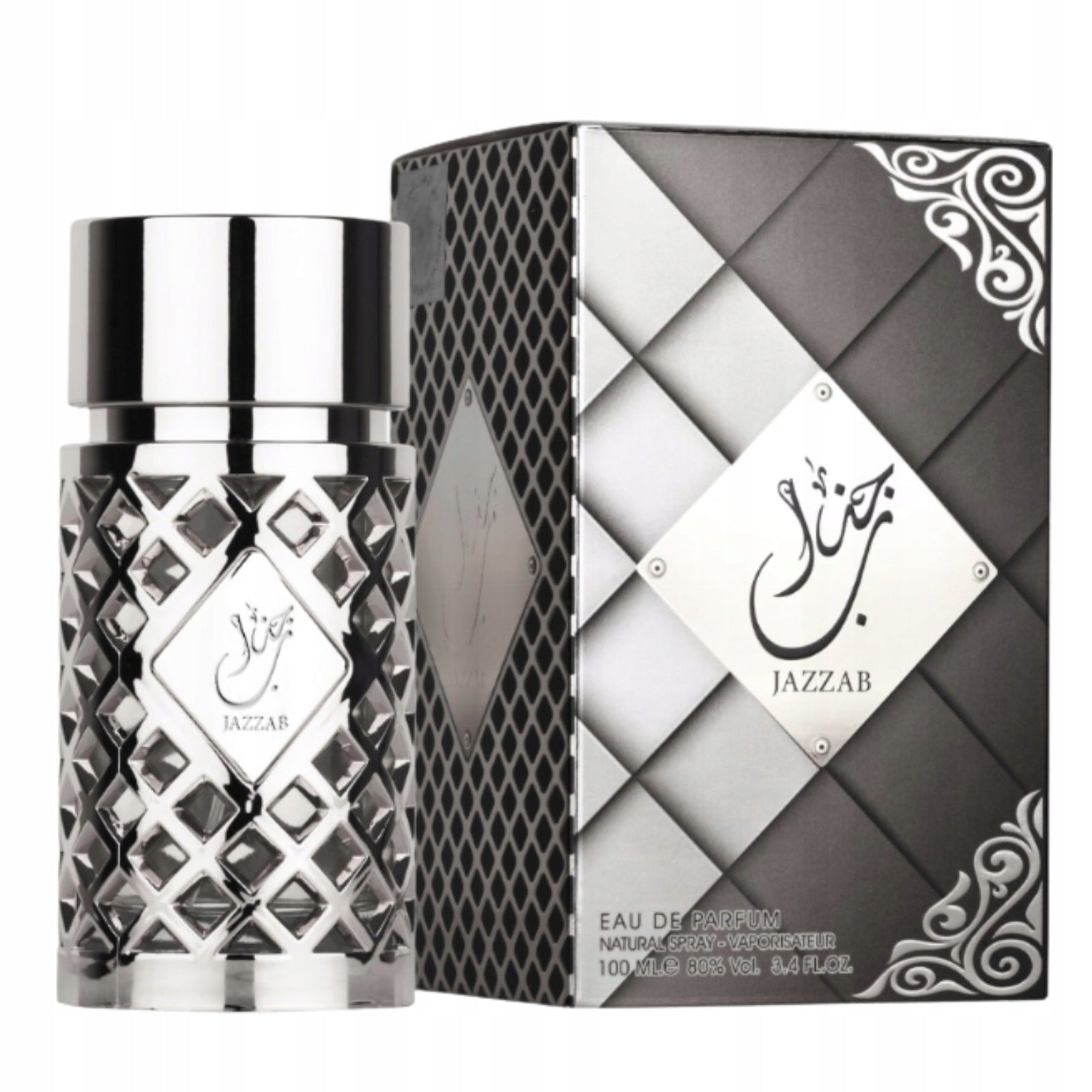 Ard Al Zaafaran Jazzab Silver Eau de Parfum for men 100 ml