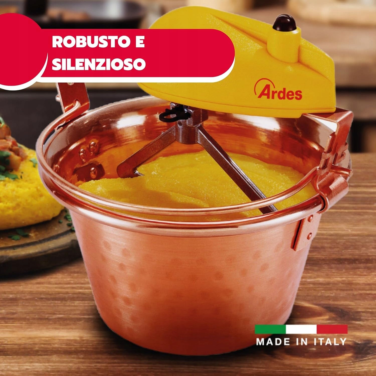 Ardes AR24AM60 Copper electric pot for polenta and jam 2 5l 26cm Power rating 15 W