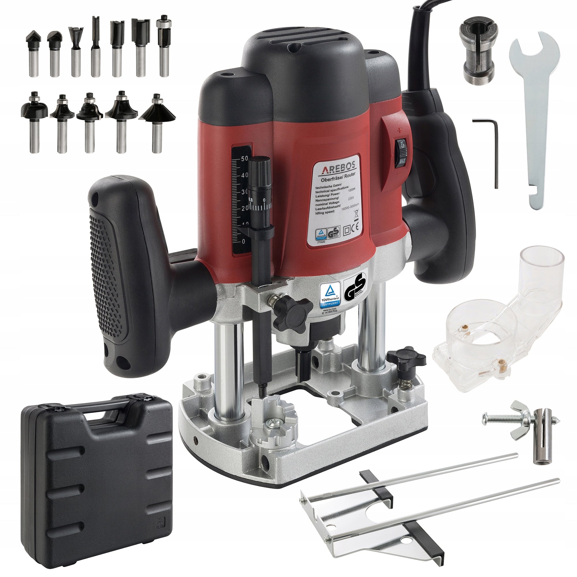 Arebos - Router Milling Machine | 1200 W