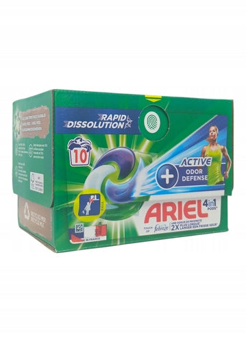 Ariel 10 Washes Capsule 4in1 Active Odor Defence