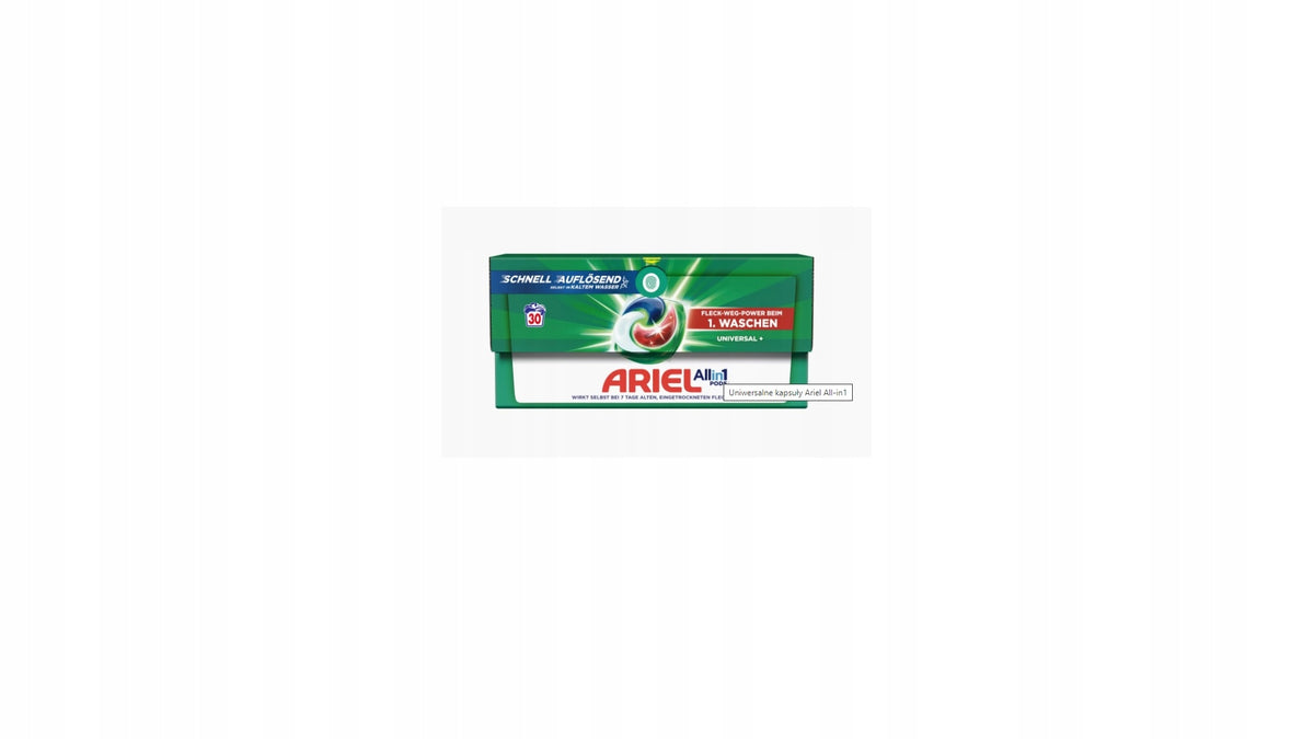 Ariel 30 capsules All in 1 PODS Universal + Manufacturer code 258321
