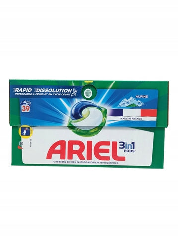 Ariel 39pcs 3in1 Universal Alpine Washing Capsules