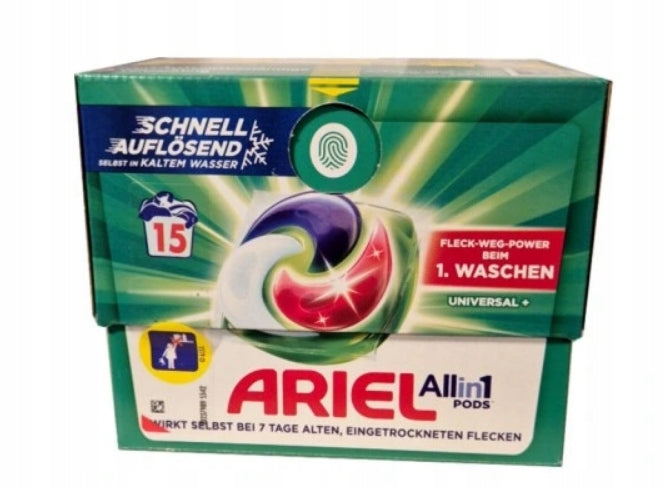 Ariel ALL IN 1 Washing Capsules Universal 15 Pack