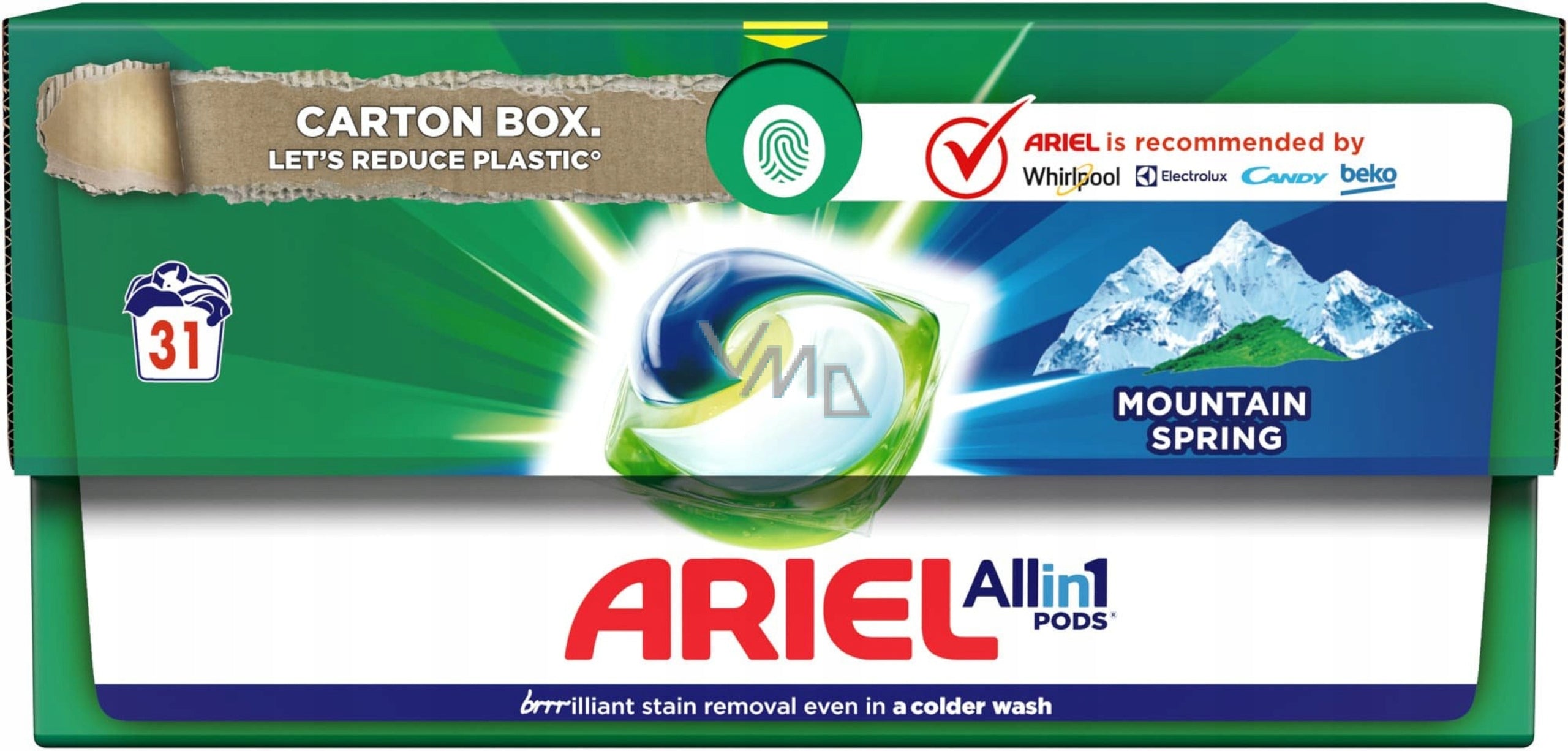 Ariel All-in-1 PODS Washing Liquid Capsules, 31 Washes