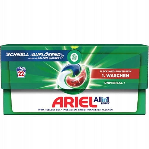 Ariel All in 1 Pods Universal+ Universal Washing Capsules 22 Pack 470g