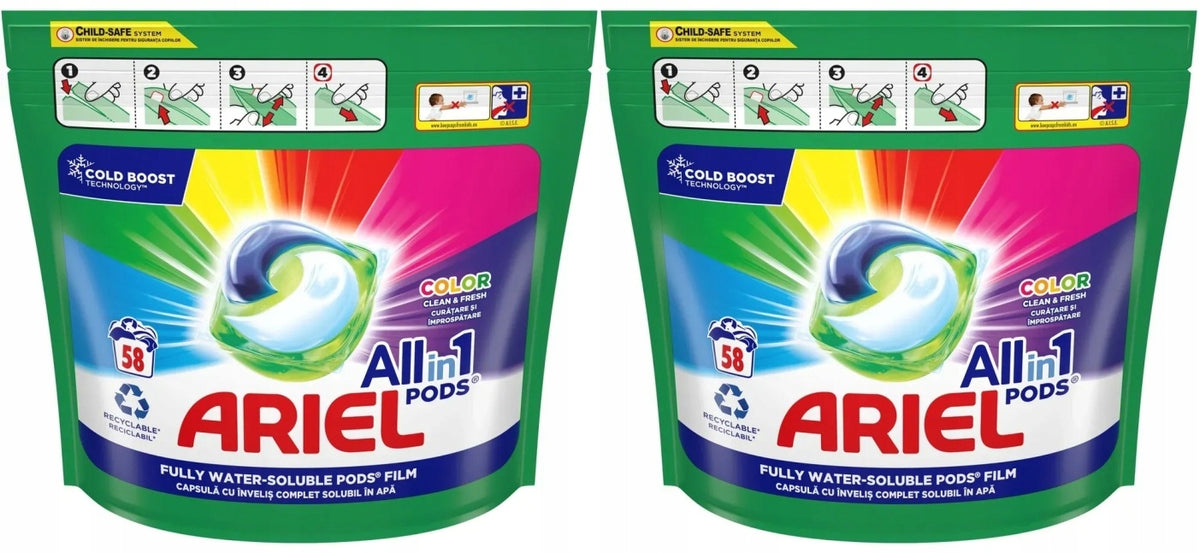 Ariel All in Pods Color 116 capsules for washing XXL