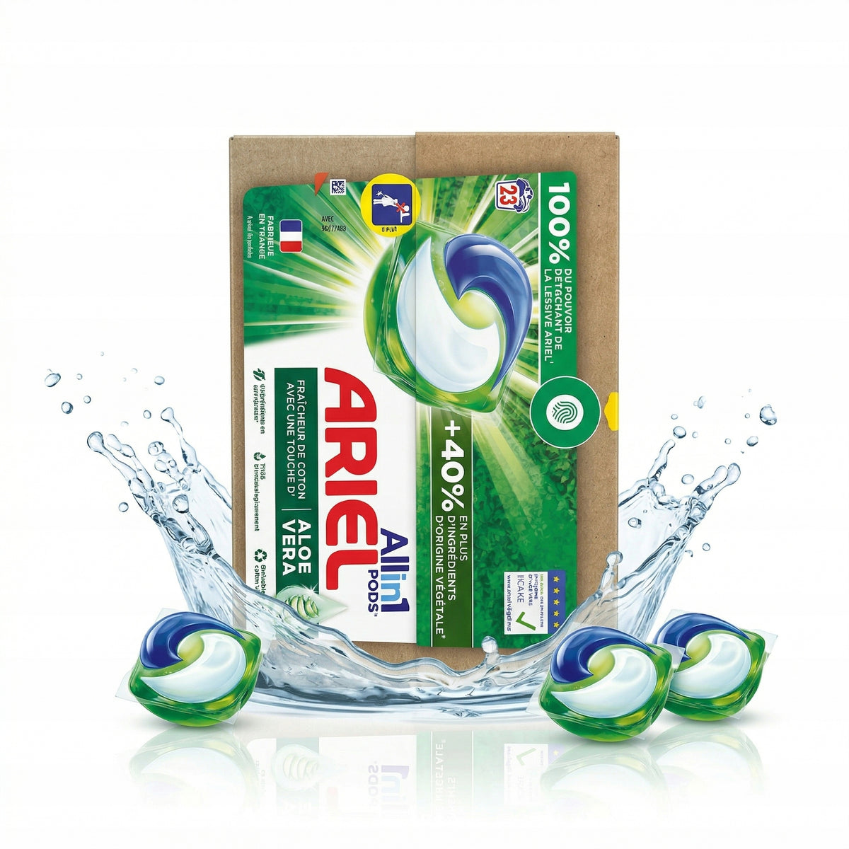 Ariel Allin1Pods Aloe Vera Washing Capsules 23pr