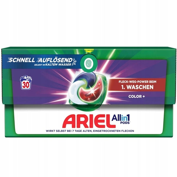 Ariel Color+ 4 in 1 Pods Color Washing Capsules 30 Pcs