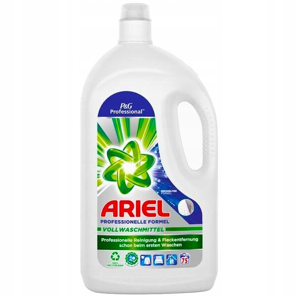 Ariel Professional Universal Washing Gel 3,75L 75 Washes Efficient