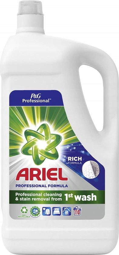 Ariel Universal Washing Gel 110 Washes 4,95L Professional