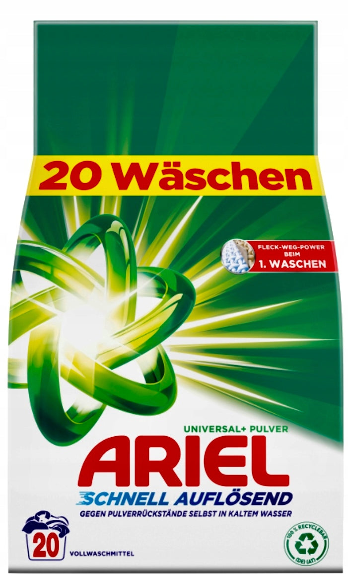 Ariel Universal Washing Powder 20 Washes