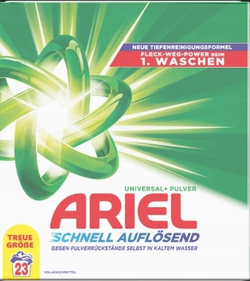 Ariel Universal Washing Powder Universal+ Pulver 1,265 kg