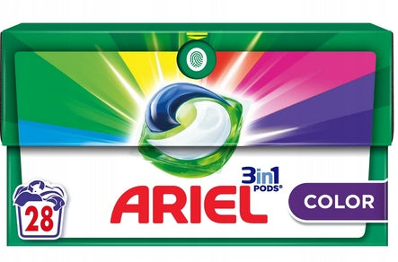 Ariel Washing Capsules 3in1 Color 56 pcs Packaging status original