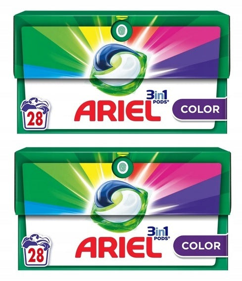 Ariel Washing Capsules 3in1 Color 56 pcs