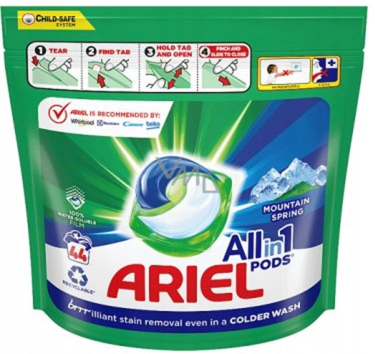 Ariel Washing capsules All-in-1 Pods Mountain spring 44 pcs.