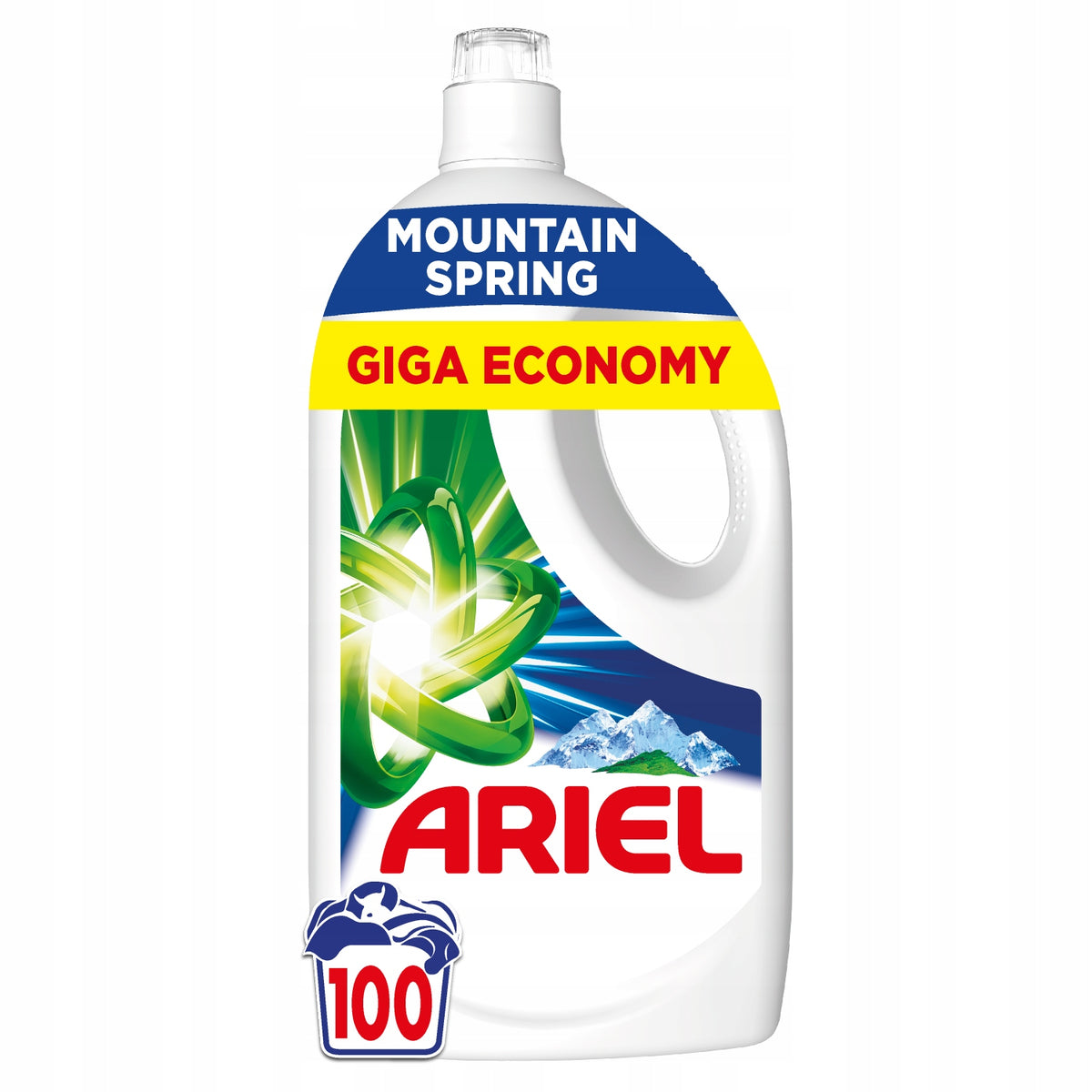 Ariel Washing liquid, 100 washes, Mountain Spring, 4,5 L