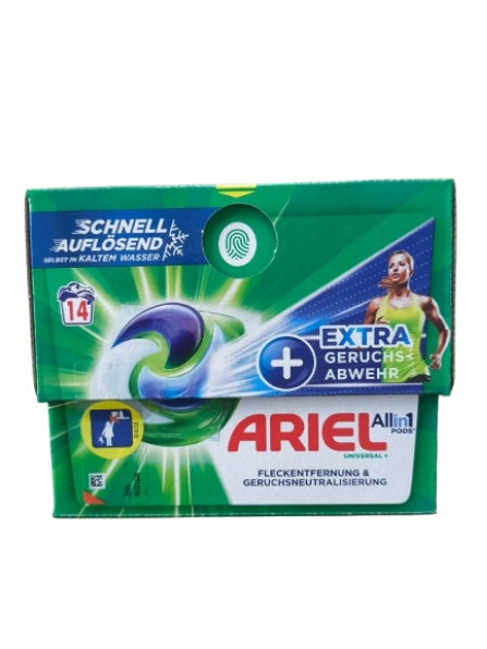 Ariel capsules 14 pieces sport active Packaging status original
