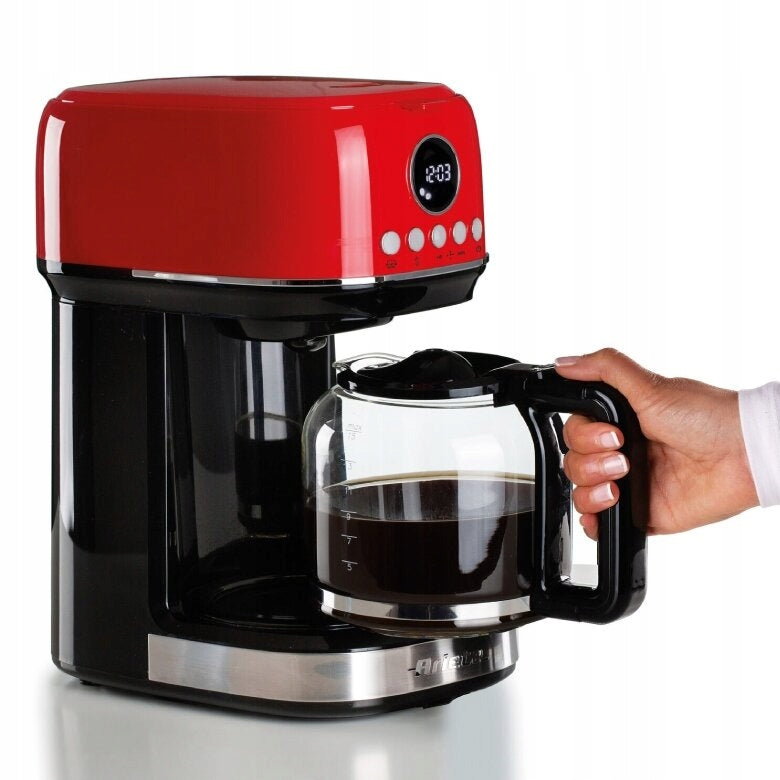 Ariete MODERNA 1396/00 DRIFT COFFEE MACHINE - Red | 900W Brand Ariete