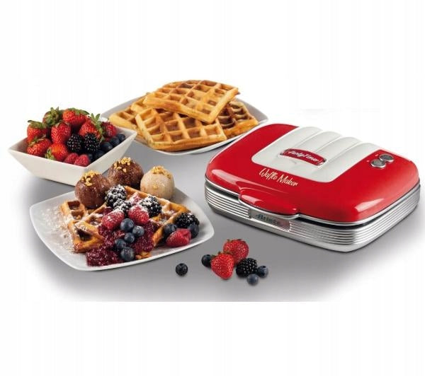 Ariete Waffle Maker 1973/00 Partytime 2 Waffles 700W Red Power rating 700 W