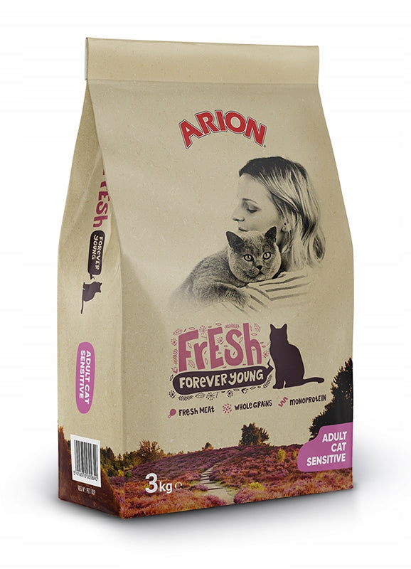 Arion Fresh Cat Sensitive 3kg