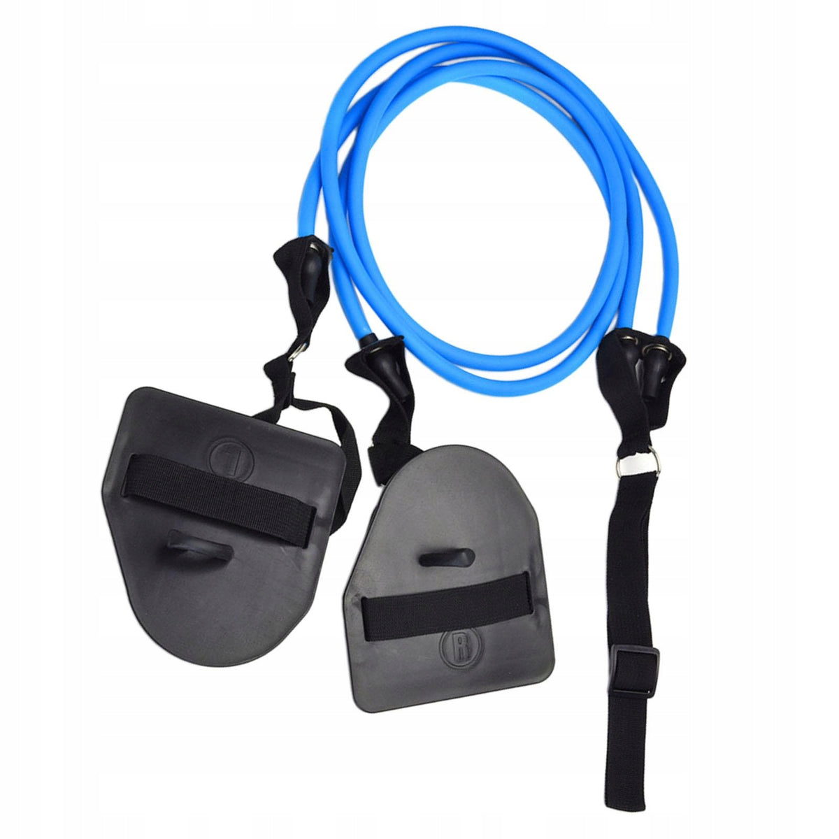Arm Trainer Resistance Bands Exercise Paddle Workout Simulation Blue 40lb