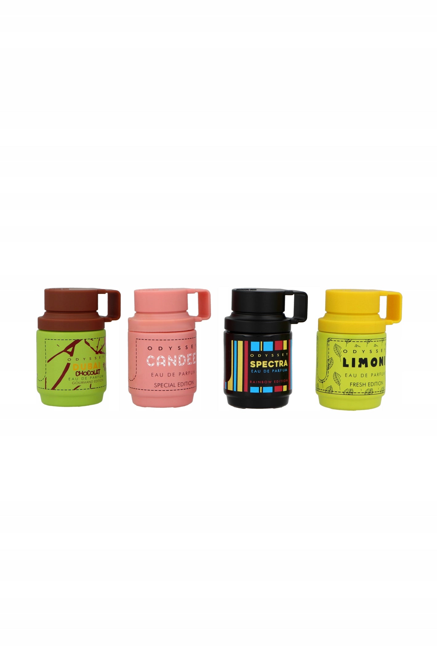 Armaf 4x12 set: Dubai Chocolat, Candee, Spectra Rainbow, Limoni Fresh Packaging status original
