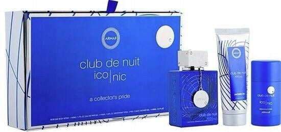 Armaf Club De Nuit Iconic sada Edp 105 ml + Deostick 75 g + Shower Gel 100