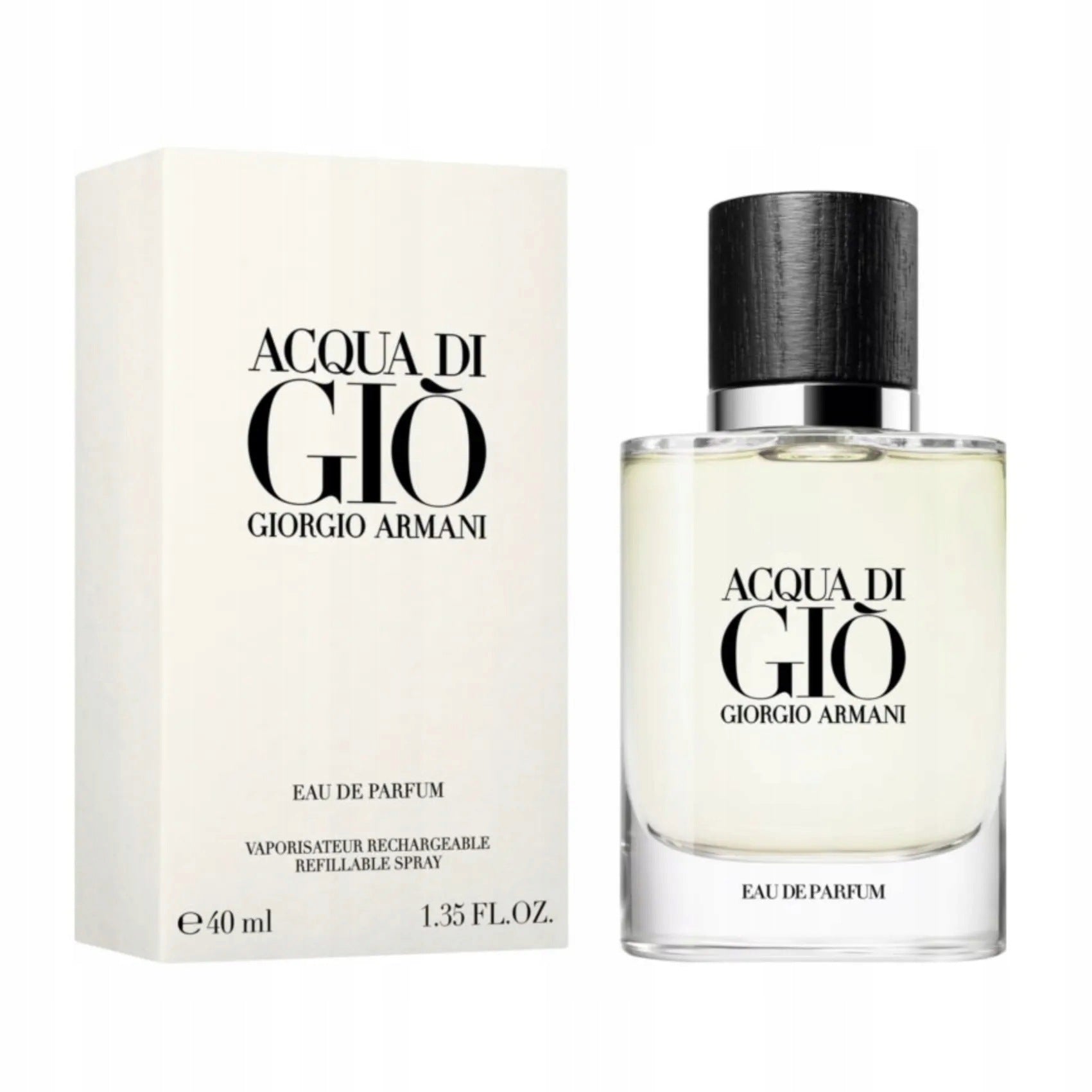 Armani Acqua di Gio Pour Homme Refillable Eau de Parfum 40 ml