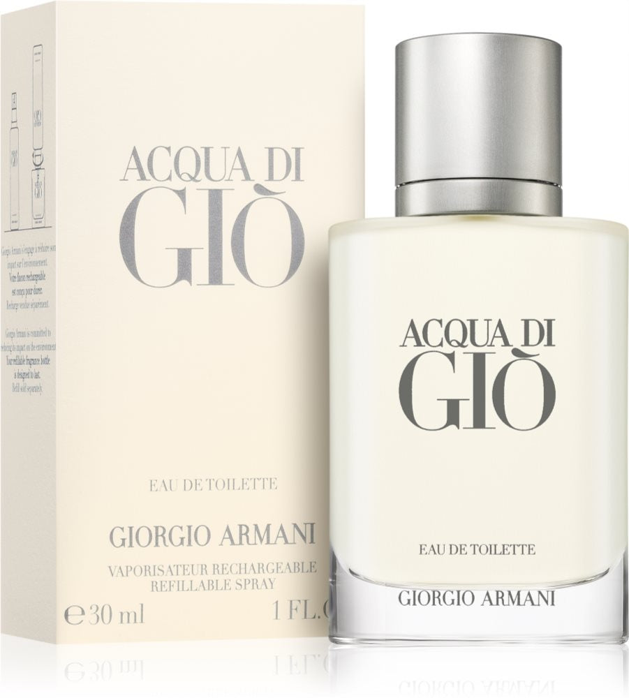 Armani Acqua di Giò eau de toilette refillable bottle for men 30 ml