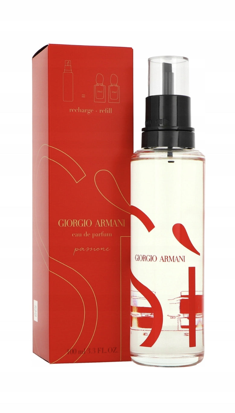 Armani Si Passione Refill Edp 100ml refill Packaging status original
