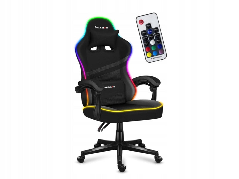 Armchair HUZARO Force 4.4 RGB Black