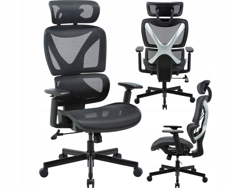 Armchair MOZOS Ergo-R Black Body color black