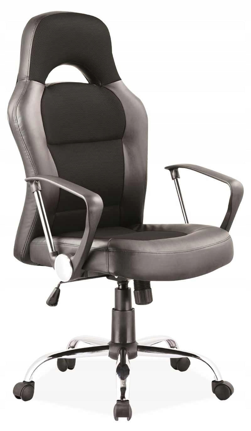 Armchair Q-033 black and blue Signal Brand Signal