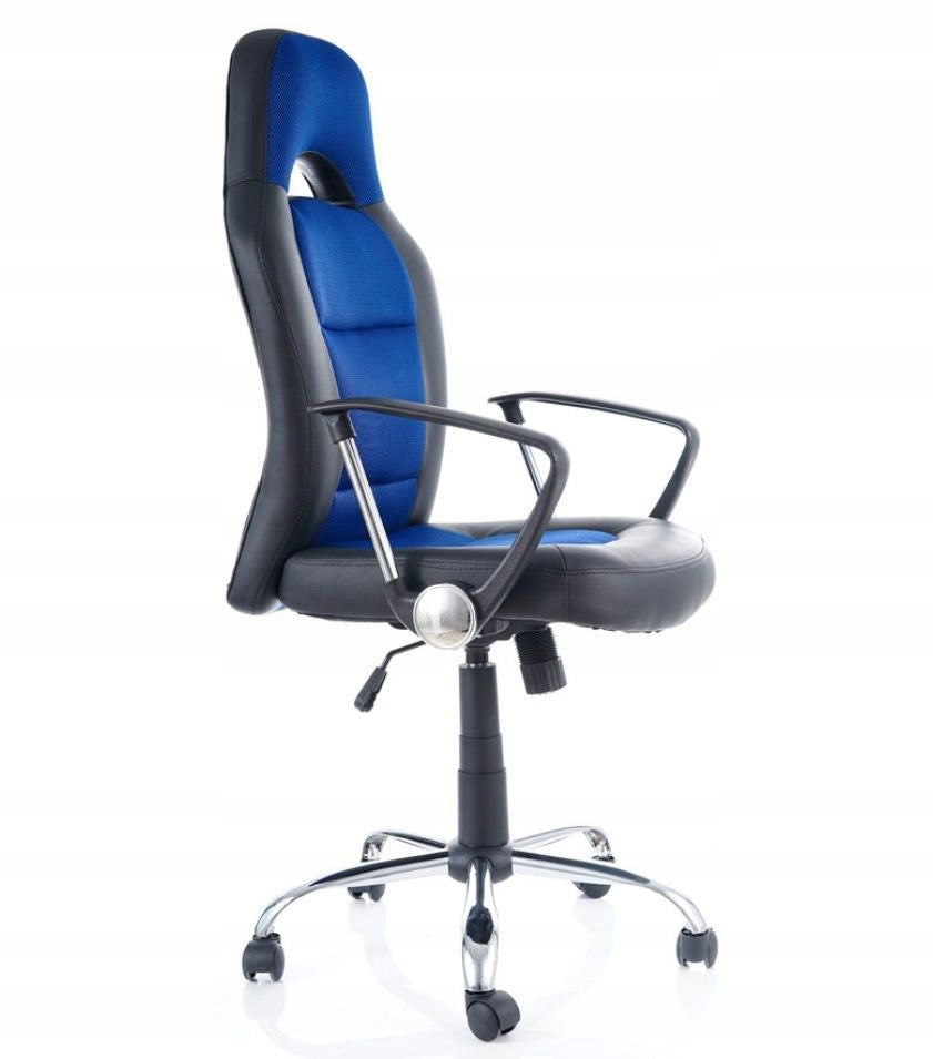 Armchair Q-033 black and blue Signal