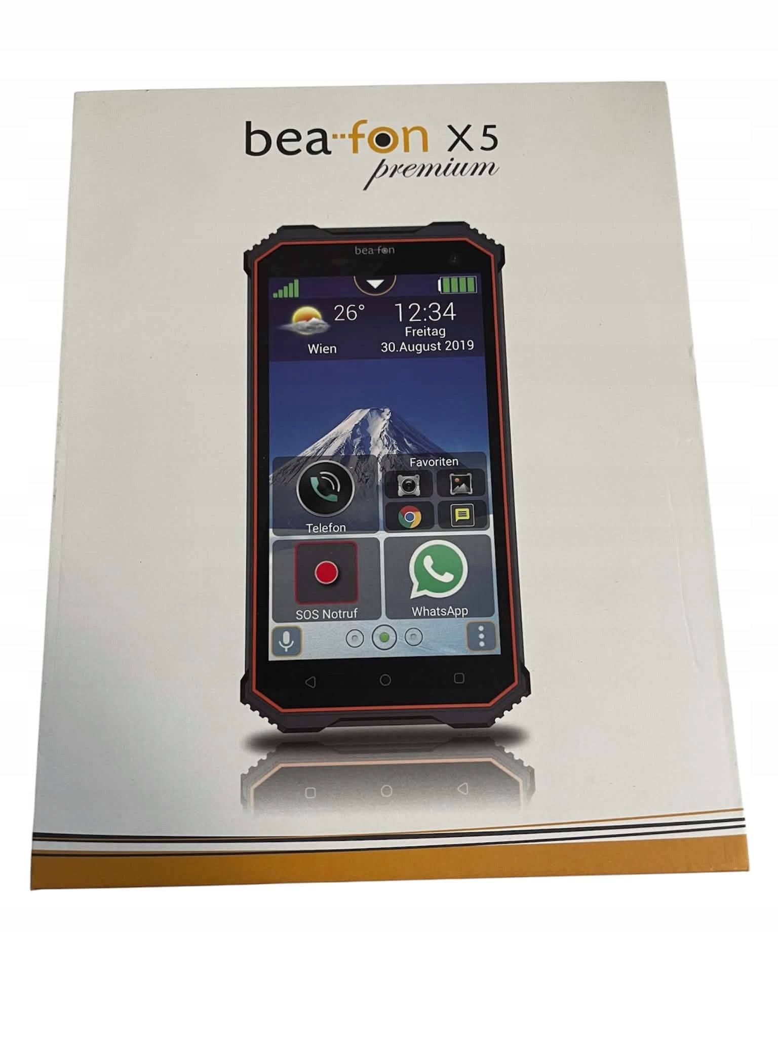 Armored Bea-phone X5 Smartphone NEW Dual SIM LTE + charger Charger included yes
