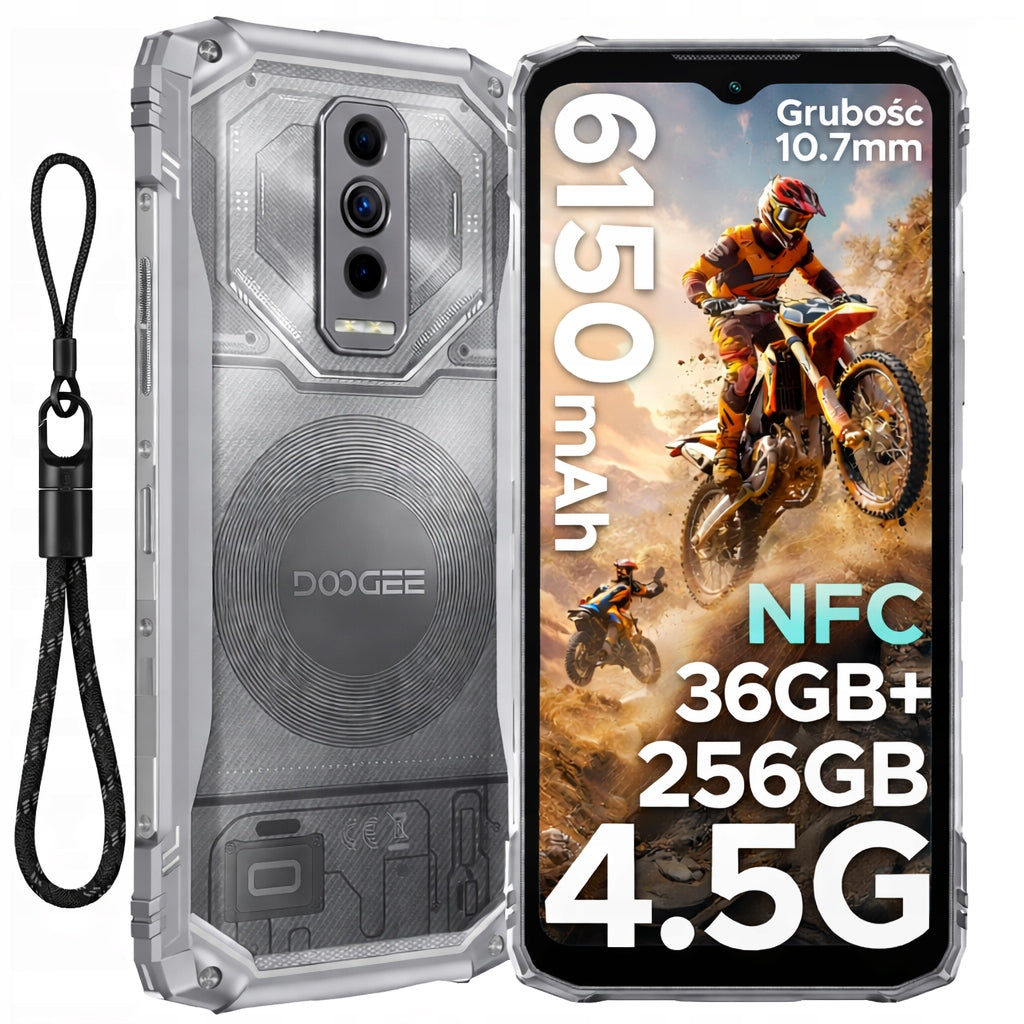 Armored Smartphone DOOGEE Blade10Ultra-E 36+256GB 6150mAh 6,56"/NFC/Android