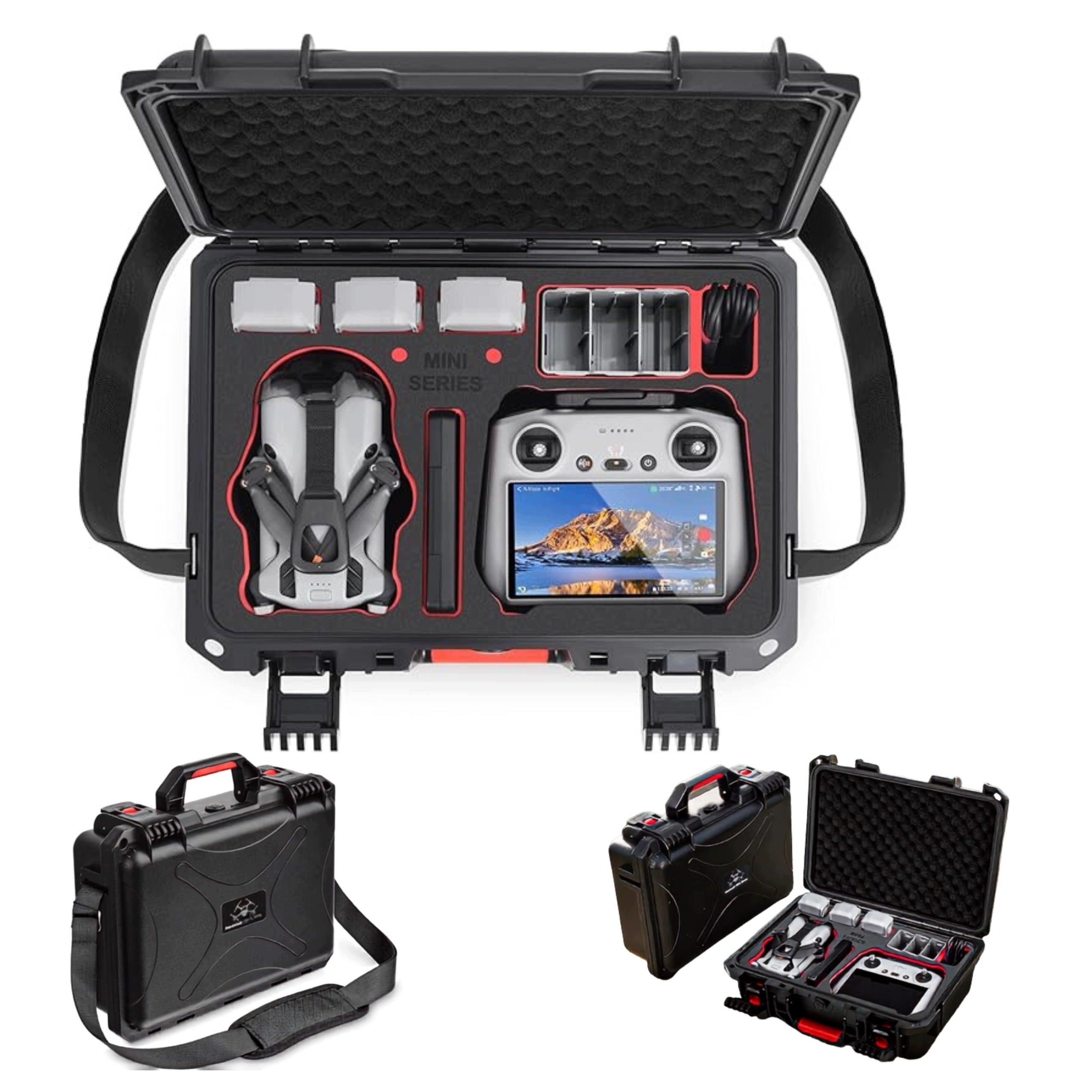 Armored Transport Suitcase Waterproof STARTRC DJI Mini 5 Pro RC-N3 IP67