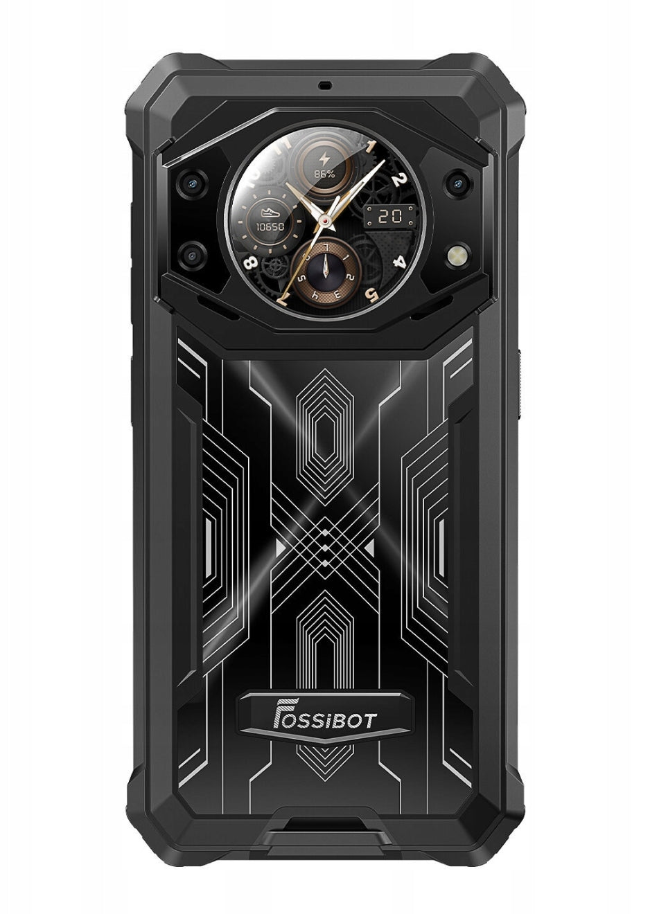 Armored smartphone FOSSiBOT F101 Pro 8 GB / 128 GB 4G (LTE) NFC black Brand Fossibot